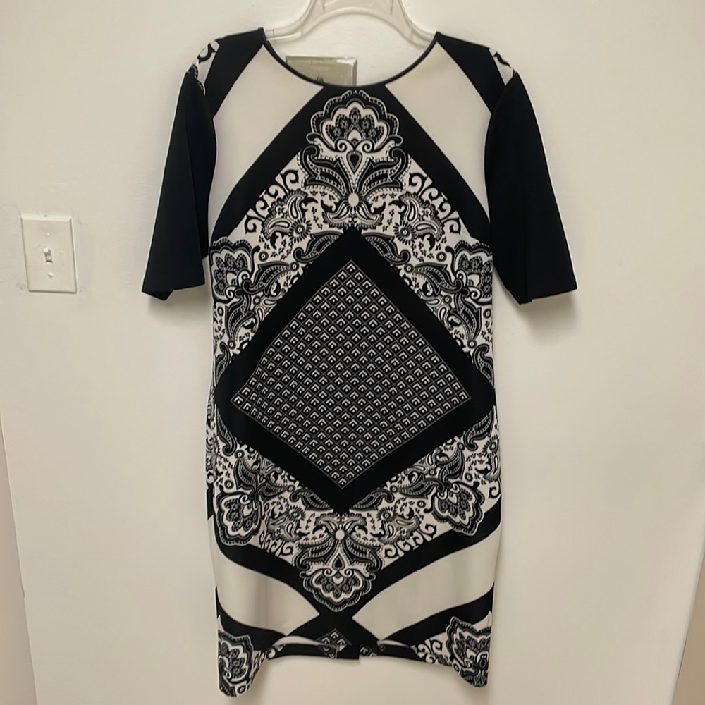 Black and white dress size 14